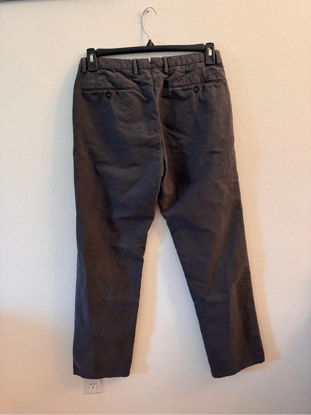 INCOTEX Men’s Chino Pants Size 32 Gray Made in Romania